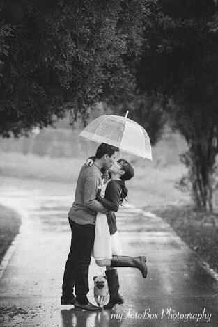 Sesión de fotos bajo la lluvia. - 3