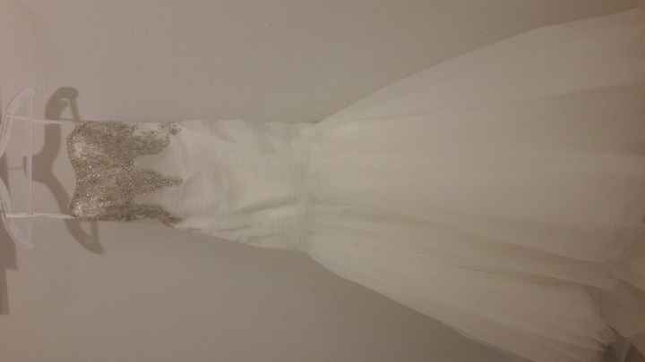 A 78 dias de la boda primer prueba de vestido y velo listo - 2