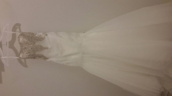 A 78 dias de la boda primer prueba de vestido y velo listo - 2