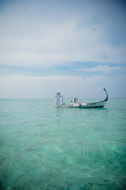 Camino al "overwater pavillion"