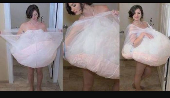 Ir al baño con el vestido de novia 😰 - 1