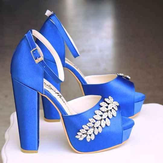 Zapatos de novia azul? - 1