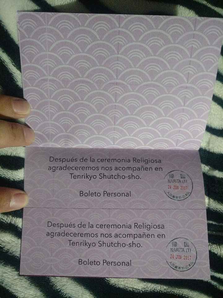 A 96 días, ya están mis invitaciones!! 😍 - 5