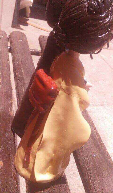 A 3 días de nuestro día b... he aquí mis muñequitos para pastel!! - 2