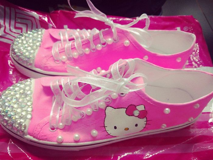 Mis tenis para la boda!!! ❤ - 1