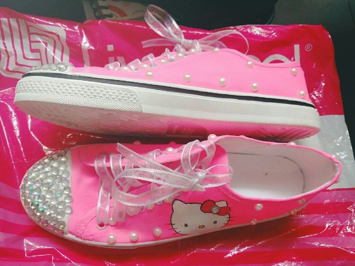 Mis tenis para la boda!!! ❤ - 2