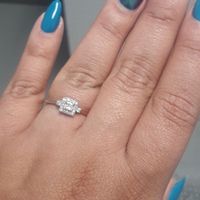 Anillo de compromiso. - 1