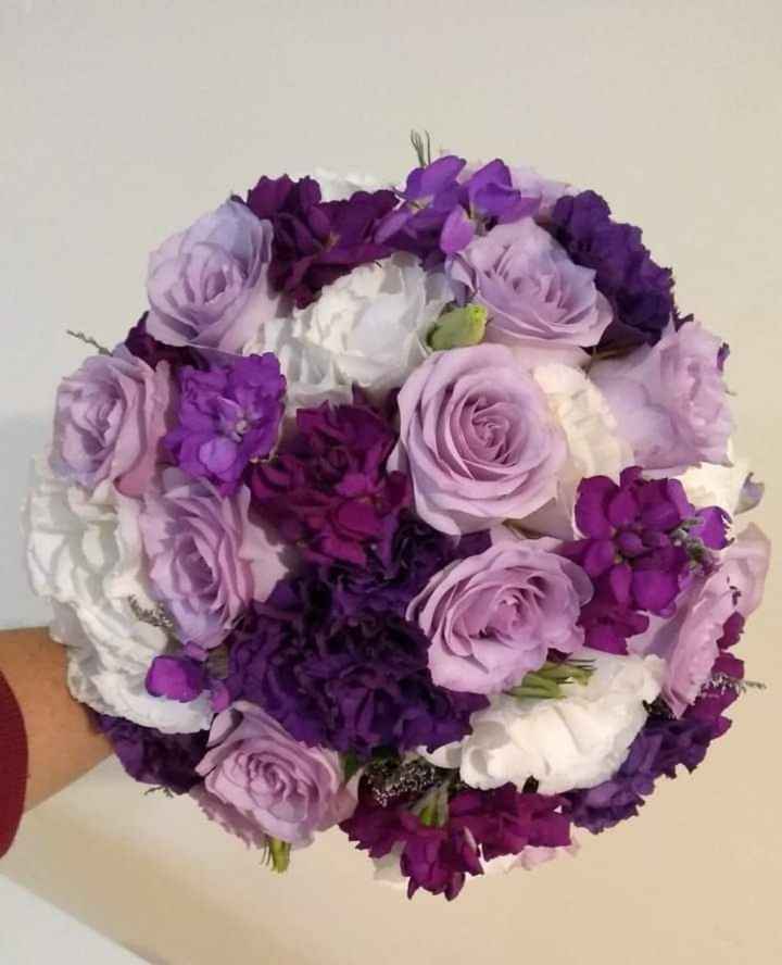 Ramos con flores moradas 🌈💜 - 3