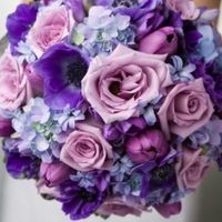 Ramos con flores moradas 🌈💜 - 1