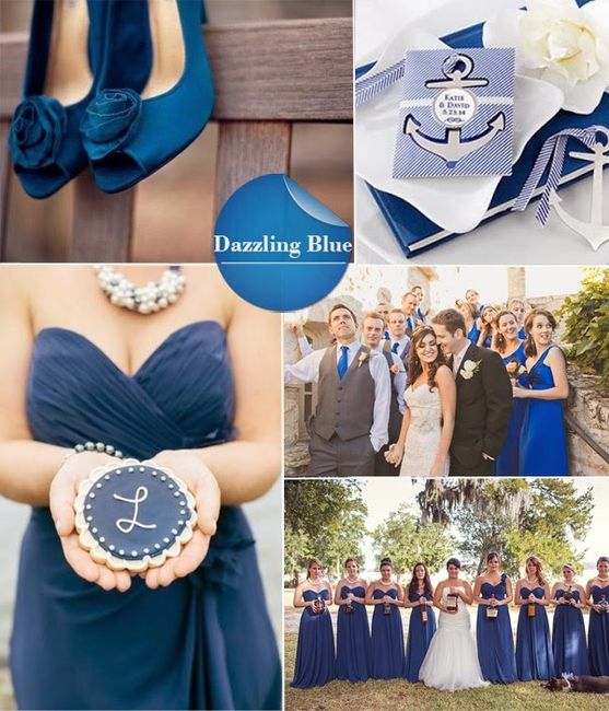 boda en azul