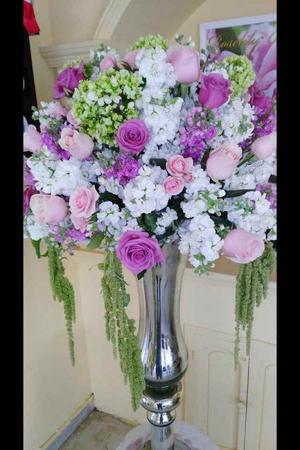 Combinacion de colores en lila, morado rosa y verde - 5