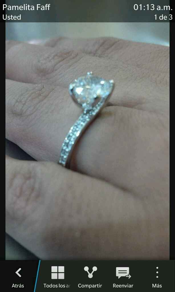 ¿se tomaron una foto cuando les dieron el anillo? - 2