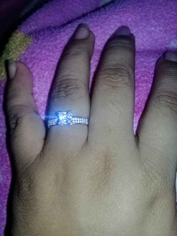 Si hubieras podido elegir el anillo de compromiso.. - 1