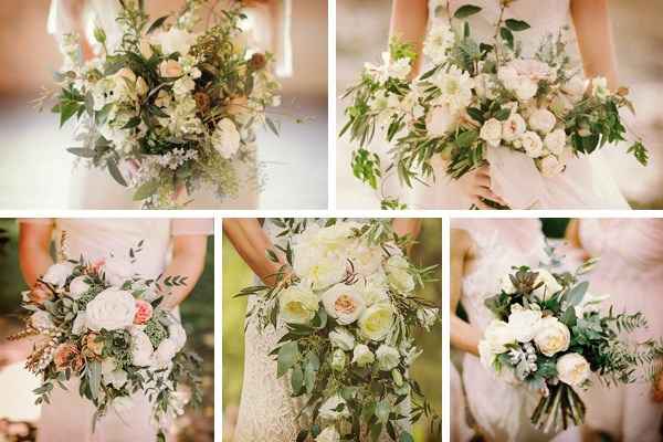 ramos de novia greenery.