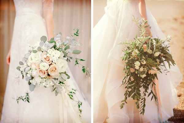 ramos de novia greenery.