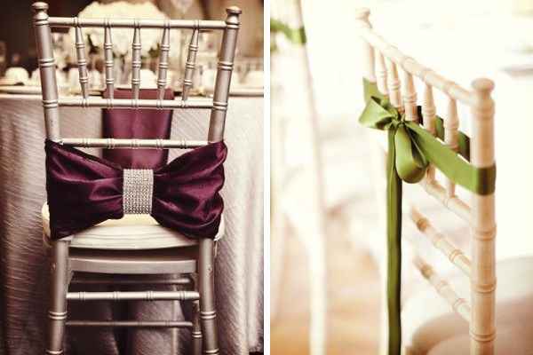 Ideas para decorar las sillas de la boda