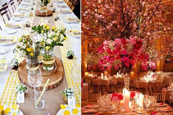 6) Finalmente para elegir los colores de la boda también tienen que tomar en cuenta el tema de la bo