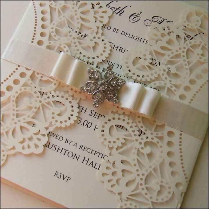 Invitacion clasica, algo vintage
