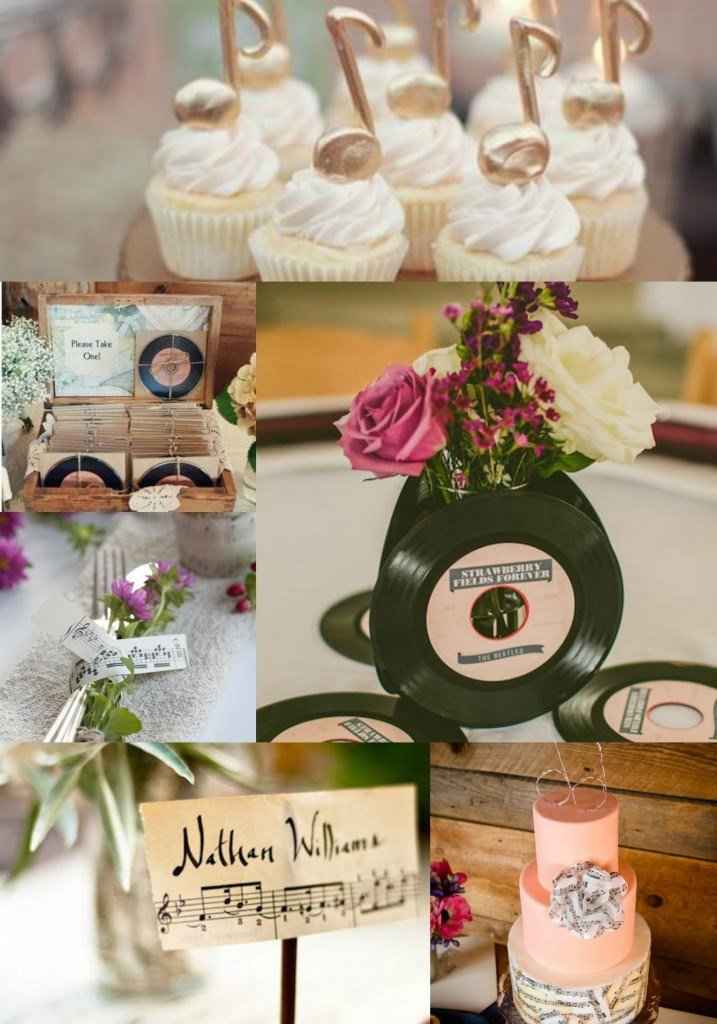 Musical. Lo bueno de una boda como esta es que no sólo puedes decorarla en apariencia sino en su son