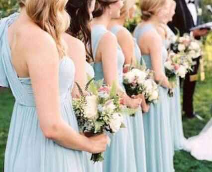 Que tono de azul se vería bien para mi boda?? - 1