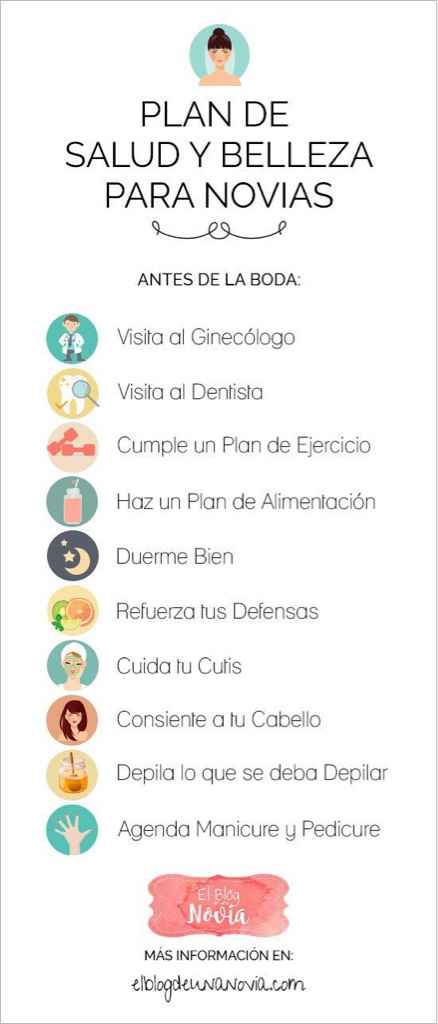 Plan de salud para novia - 1