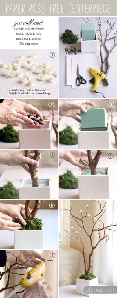 Centros de mesa diy - 7