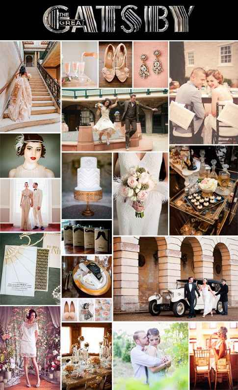 Boda años gran gatsby