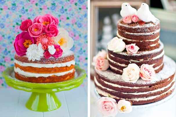 Naked Cakes (Pasteles Desnudos o Rústicos)