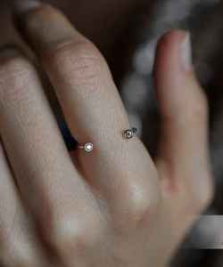 anillo minimalista 7