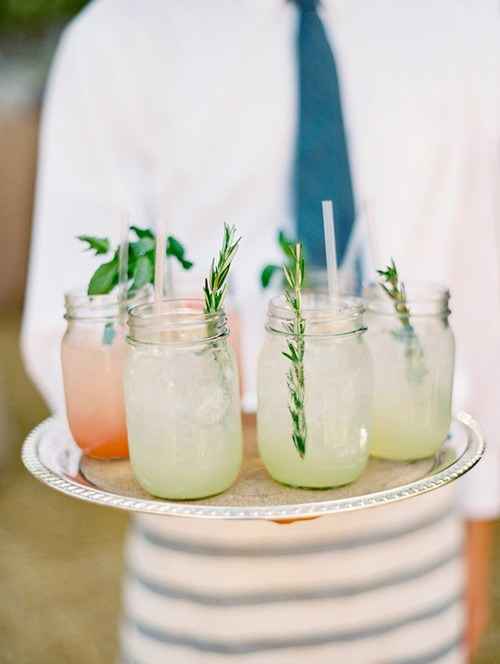 Frascos para las bebidas