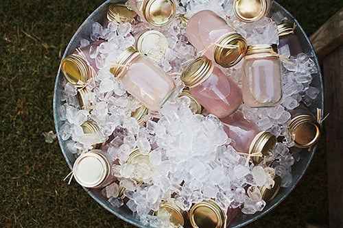 Frascos para servir las bebidas