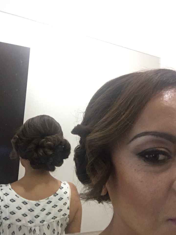 Prueba de maquillaje y peinado - 1