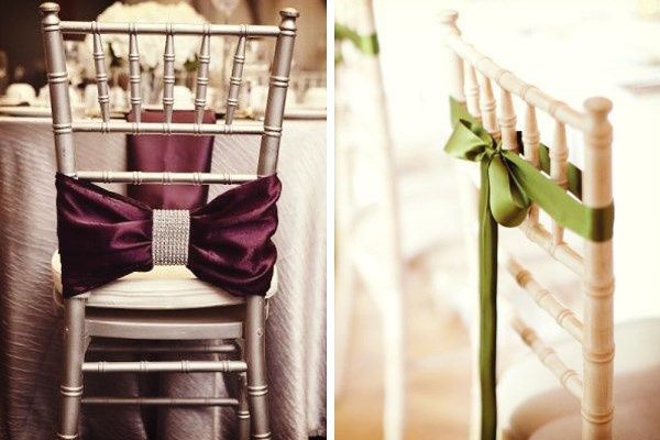 Ideas para decorar las sillas de la boda