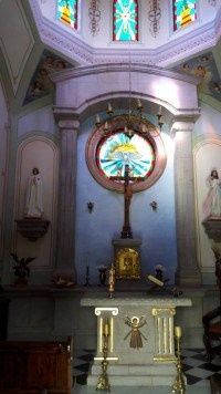 Interior de la capillita