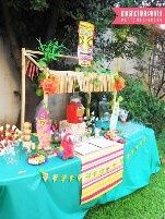 mesa de postres cubana