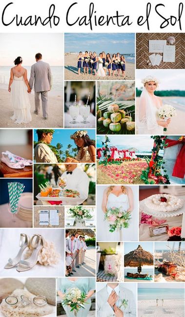 Boda en la playa