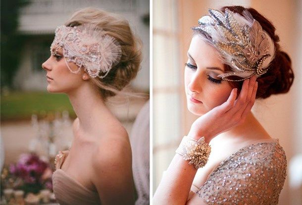 Una tendencia muy fuerte para este año son los tocados estilo ballet, con originales formas, detalle