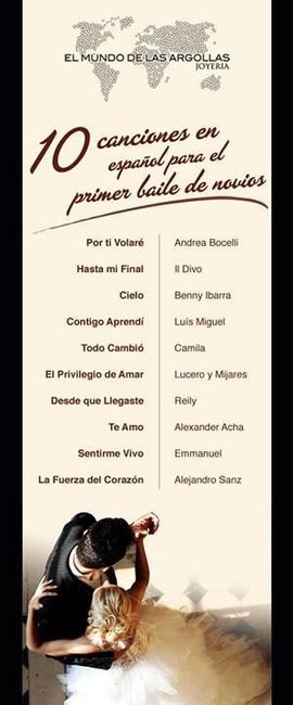 Canción para el primer baile de esposos!! - 1