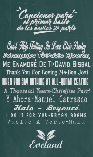 Canción para el primer baile de esposos!! - 4