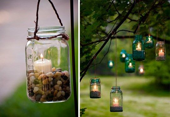 Frascos iluminando todos los rincones