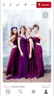 Tonos morados o purpuras