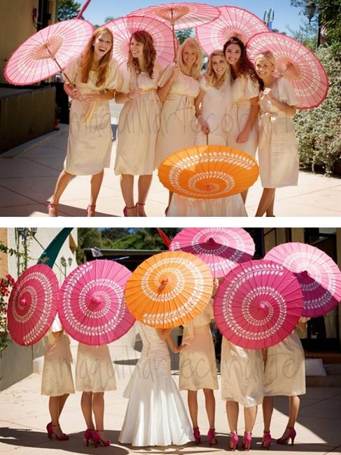 Damas y Sombrillas