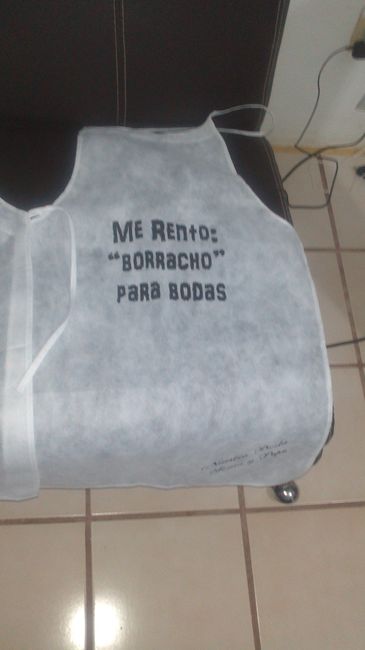 Llegaron mis mandiles !!! - 2