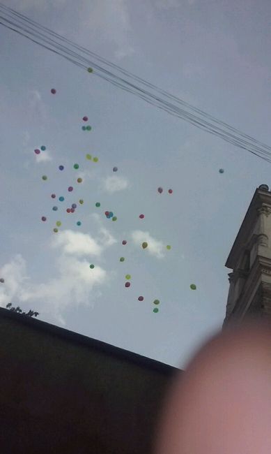 Globos en vez de arroz d: ? - 1