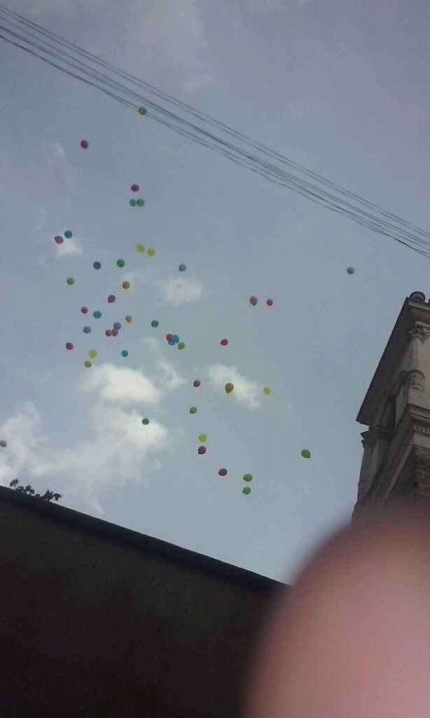 Globos en vez de arroz d: ? - 1