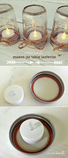 Centros de mesa rústicos! - 17