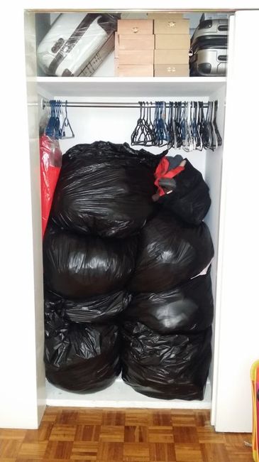 Millones de Ropa, no se de donde salió tanta!!!