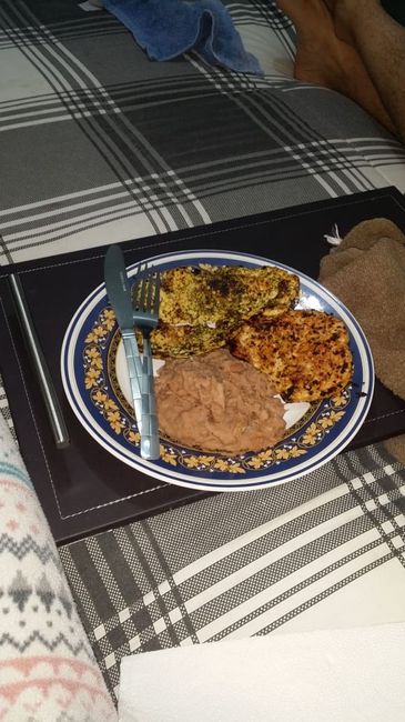 la primera cena que le preparo a mi FM