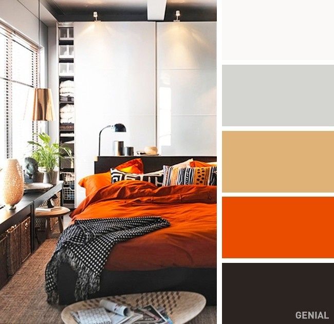 naranja + negro