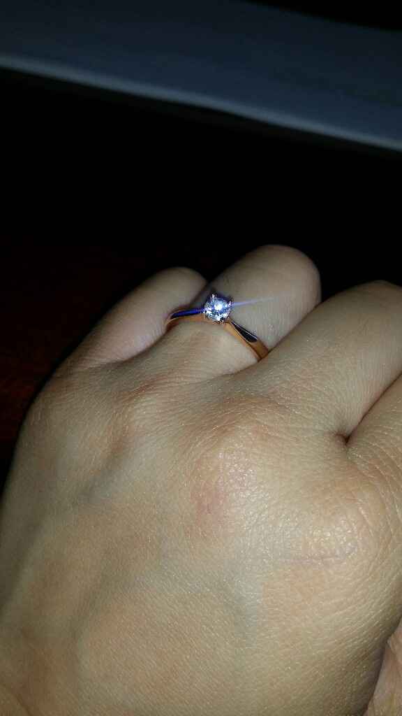 Muestren su anillo de compromiso 😍💕💍💑 - 2